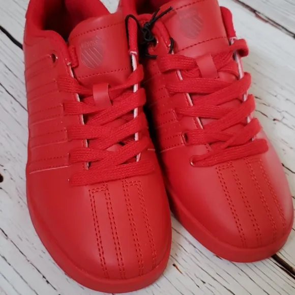 🆕️ RED KSWISS KIDS SHOES