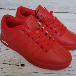 🆕️ RED KSWISS KIDS SHOES