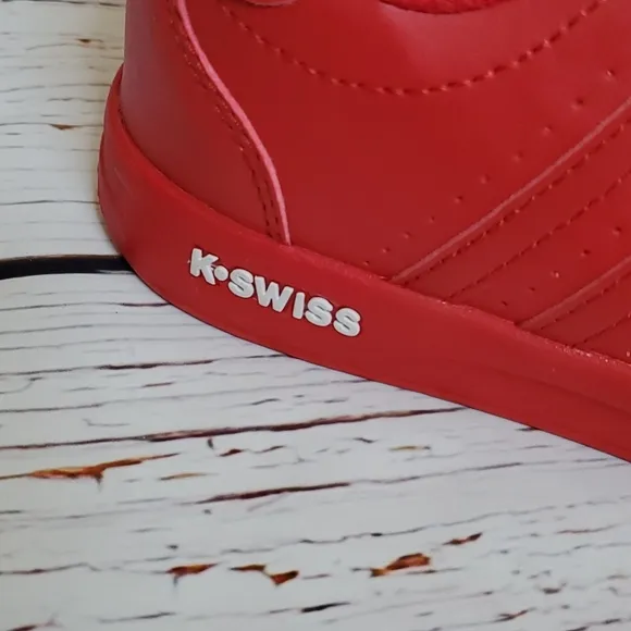 🆕️ RED KSWISS KIDS SHOES
