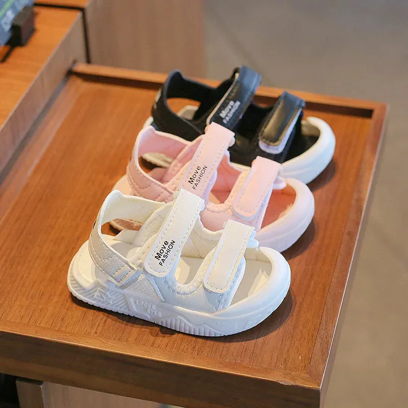 1-4 Years Baby Shoes Kids Summer Sandals Boys Toddler Soft Sole Walkers Girl Flat Sport Sandals Child Beach Sandale Enfant Fille