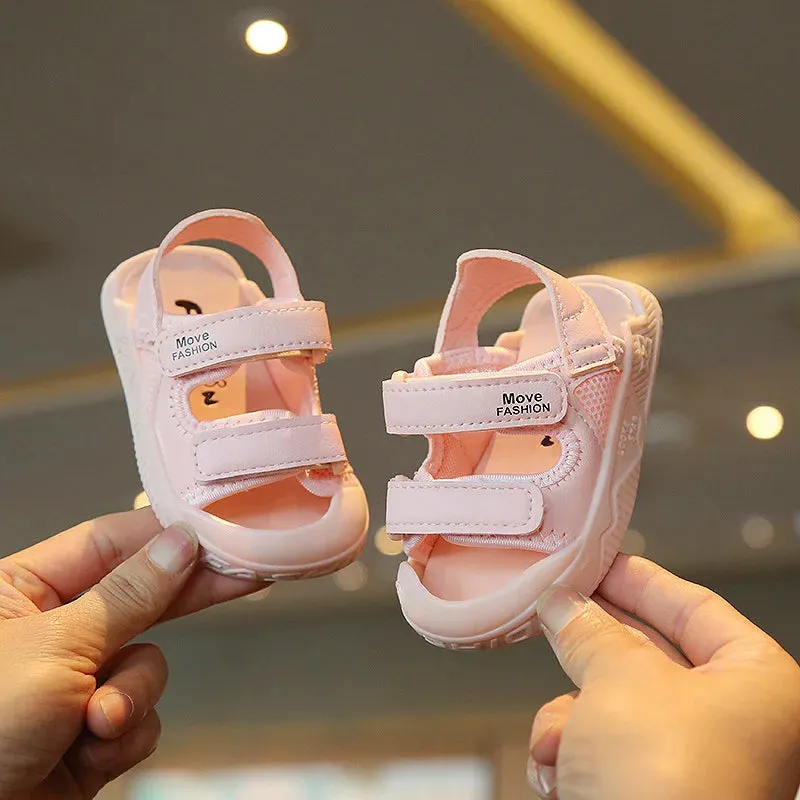 1-4 Years Baby Shoes Kids Summer Sandals Boys Toddler Soft Sole Walkers Girl Flat Sport Sandals Child Beach Sandale Enfant Fille
