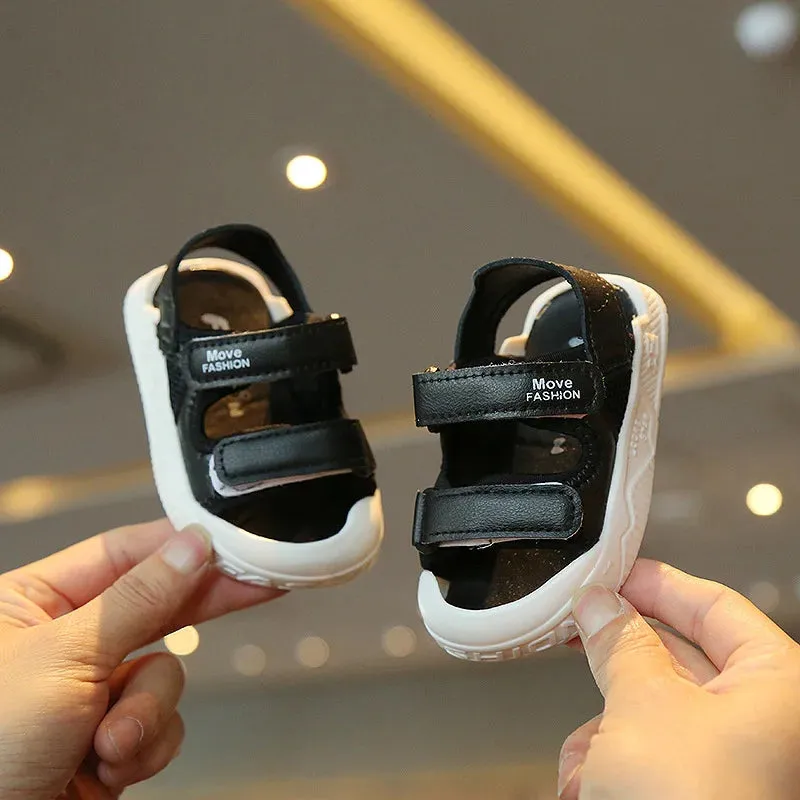 1-4 Years Baby Shoes Kids Summer Sandals Boys Toddler Soft Sole Walkers Girl Flat Sport Sandals Child Beach Sandale Enfant Fille