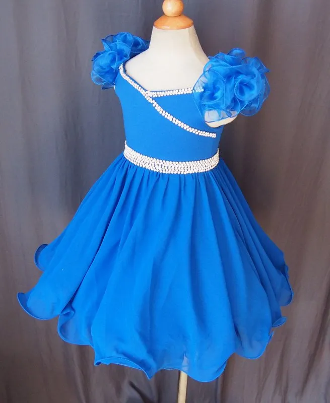 16 color--Infant/toddler/baby/children/kids Girl's Baby Doll Pageant Dress