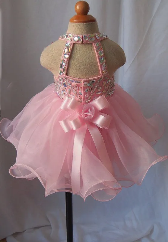 16 color-- Infant/toddler/kids/baby/children Girl's Pageant/prom Dress/clothing 1-4T