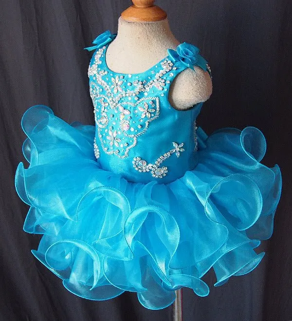 16 Colors---Infant/toddler/baby/children/kids/newborn Girl's Pageant Gown 1~4T G090-1