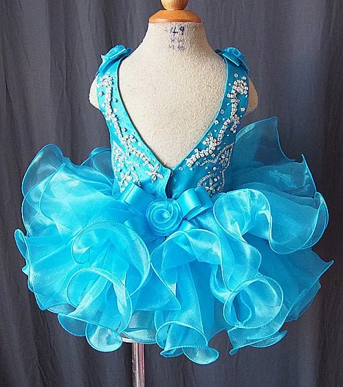 16 Colors---Infant/toddler/baby/children/kids/newborn Girl's Pageant Gown 1~4T G090-1