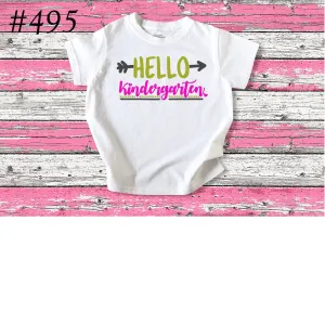 #495 Hello Kindergarten