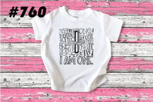 #760 I Am One