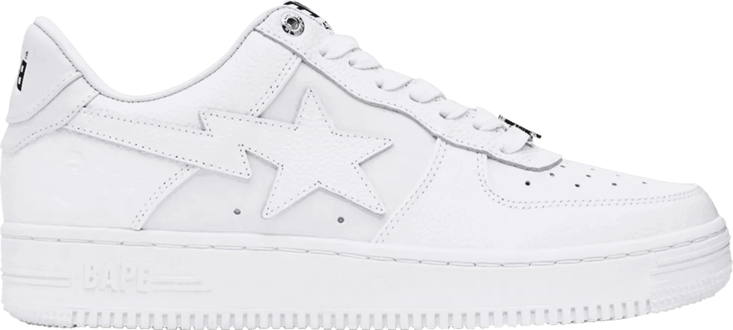 A Bathing Ape Bape Sta #6 White