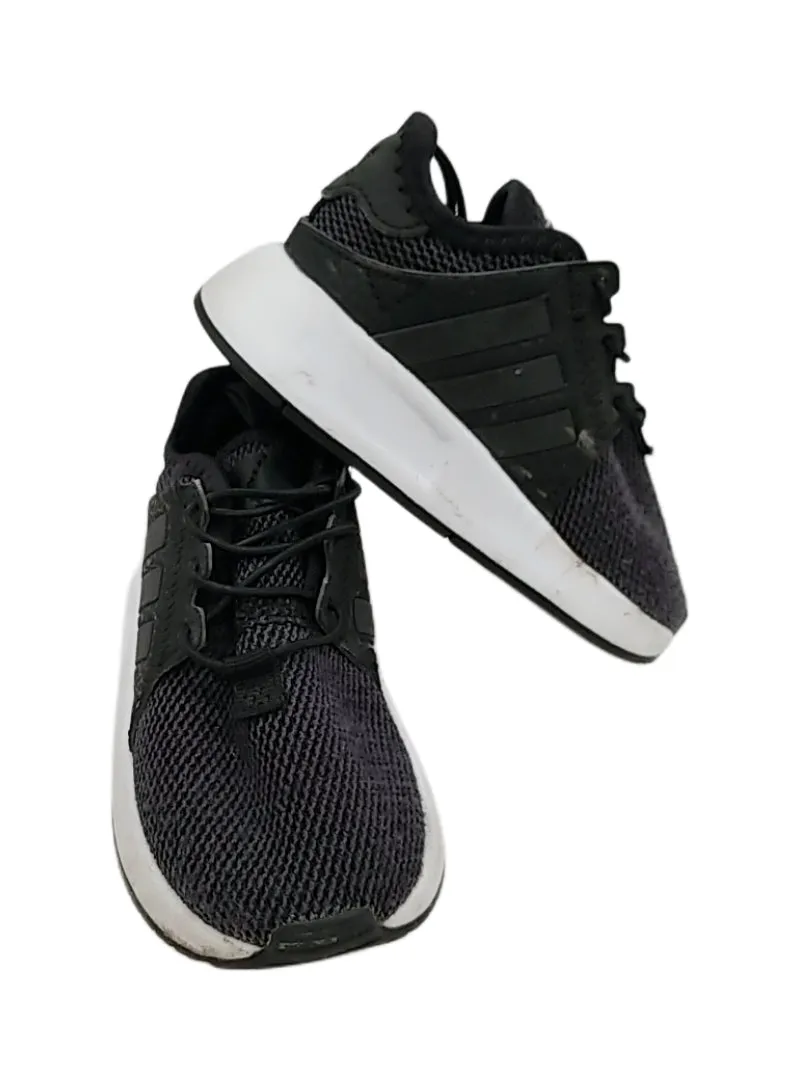 Adidas black runners - toddler size 5