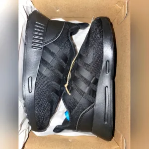 Adidas Original Multix 'Triple Black' shoes; Toddler size 10K