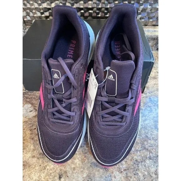 adidas Supernova Youth 6.5 Purple Girls Womens Sz 8 Pink Purple Shoes Sneakers
