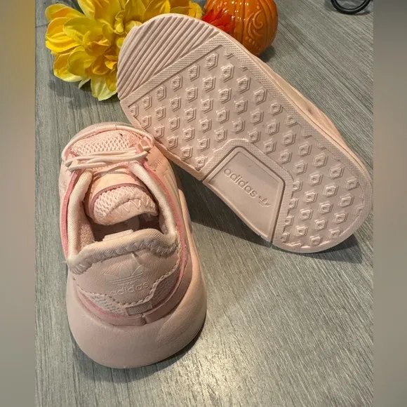 Adidas Toddler Girl Pink Shoes Size 5K