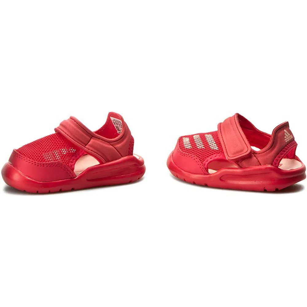ADIDAS Unisex Toddler Forta Swim I Slides, Coral Pink