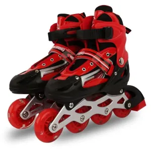Adjustable roller inline skates shoes