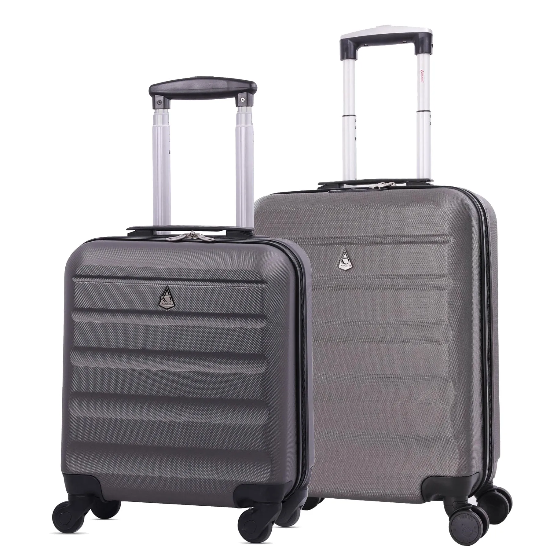 Aerolite (55x40x20cm) Ryanair Maximum Lightweight Hard Shell Cabin Hand Luggage, 4 Wheels