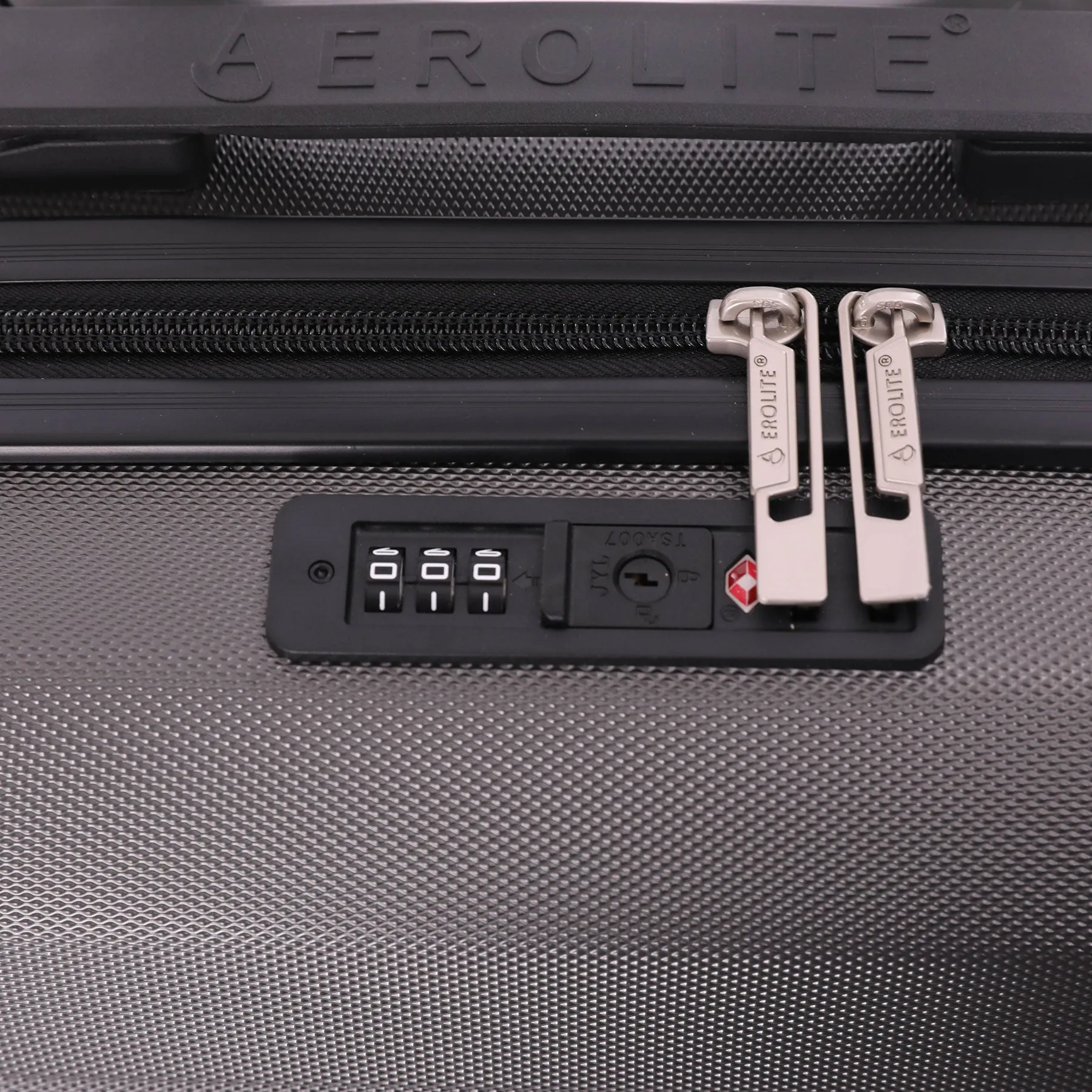 Aerolite (55x40x20cm) Ryanair Maximum Lightweight Hard Shell Cabin Hand Luggage, 4 Wheels
