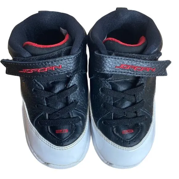 Air Jordan B'Loyal TD Toddler Baby Shoes Size 7C Black White Red CK1427