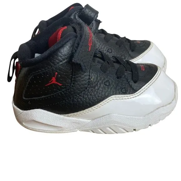 Air Jordan B'Loyal TD Toddler Baby Shoes Size 7C Black White Red CK1427