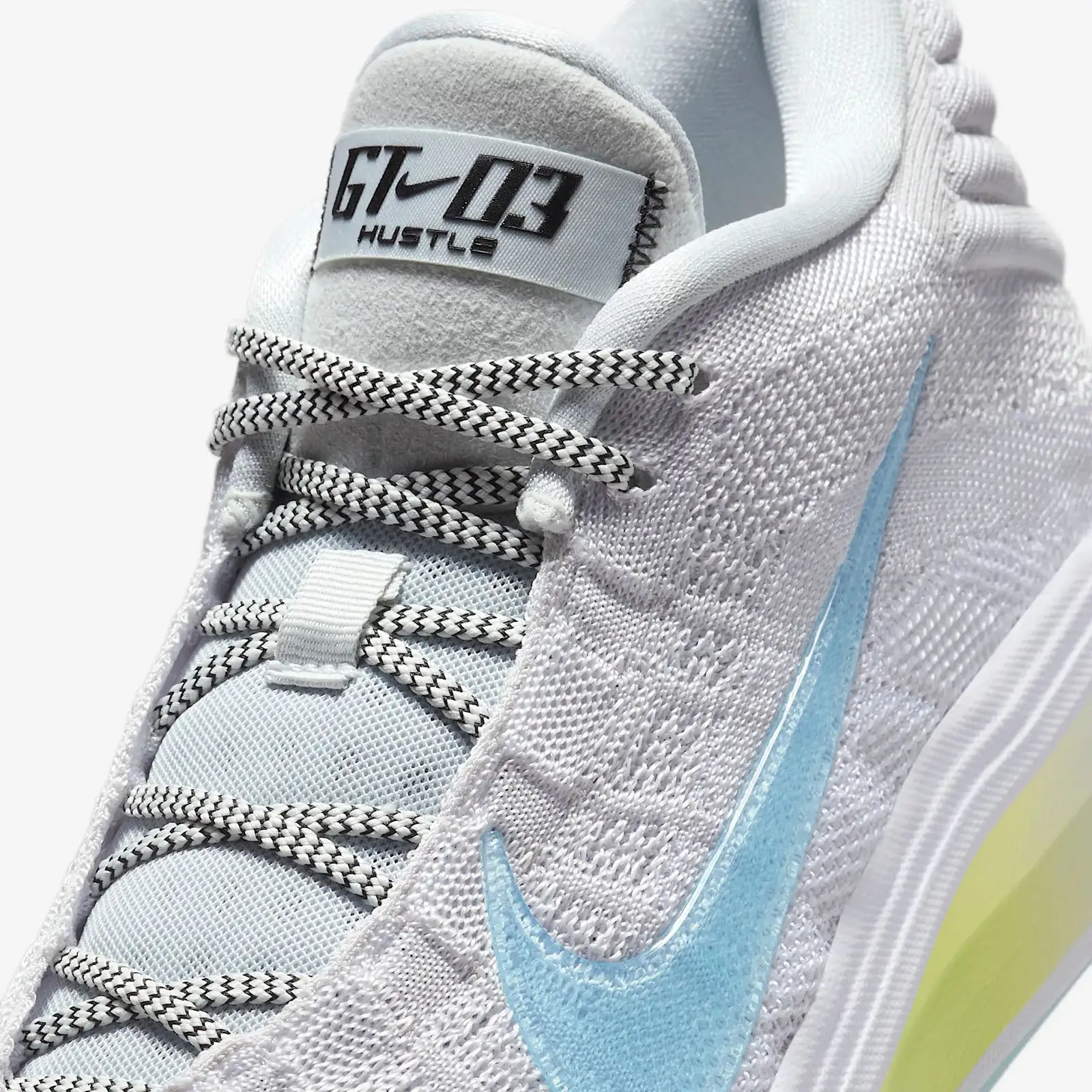 Air Zoom G.T Hustle 3 - Pure Platinum/Glacier Blue/White