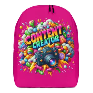 Airfros And Babyhairs Content Creator Minimalist BackPack