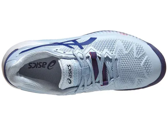 Asics Gel Resolution 8 Sky/Dive Blue Women's Tennis Shoes - 2022 NEW ARRIVAL