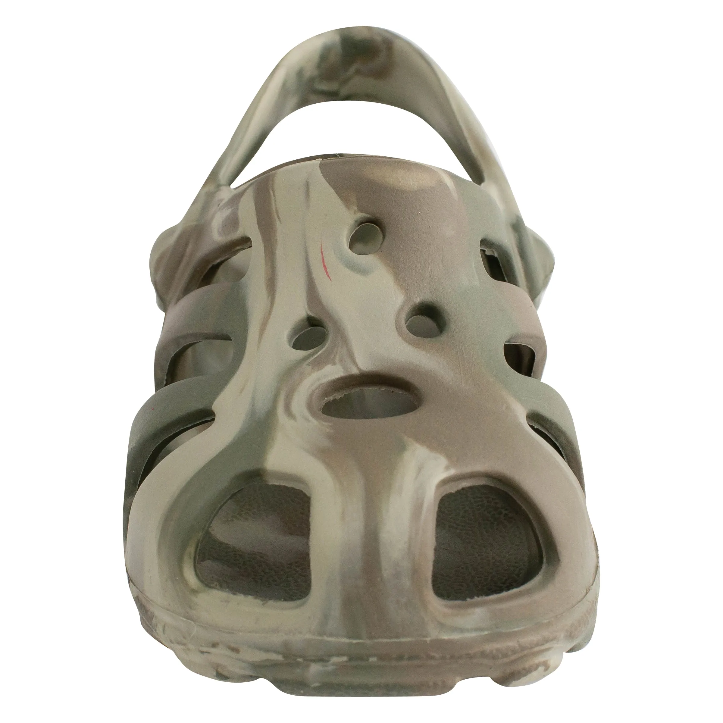 Baby Deer Sunny Toddler Green Camouflage Molded Sandals with Back Strap