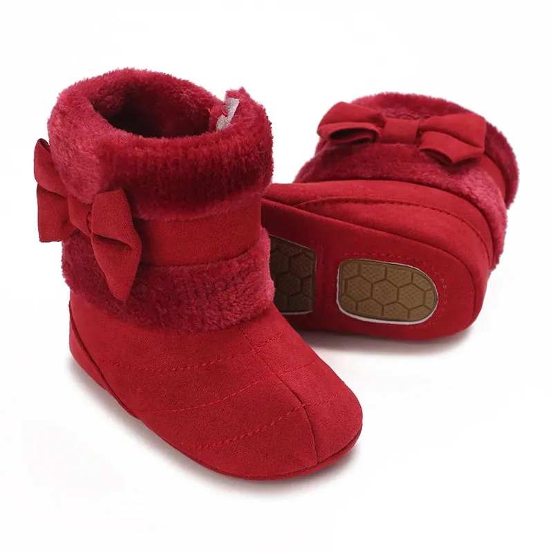 Baby Girl Winter Rubber Non-slip Boots