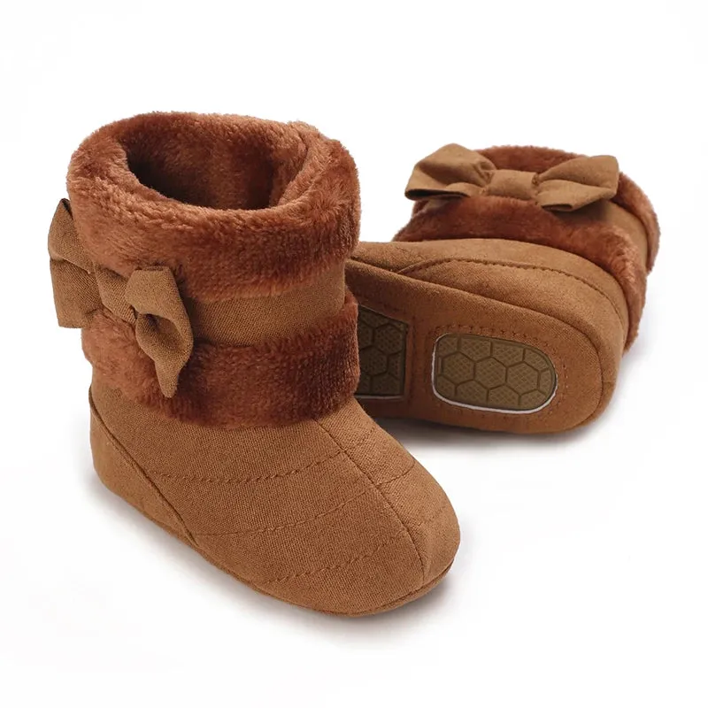 Baby Girl Winter Rubber Non-slip Boots