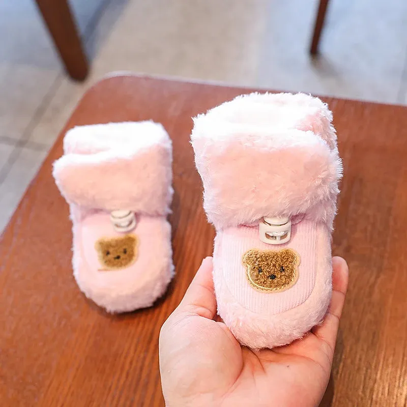 Baby Girl Winter Rubber Non-slip Boots