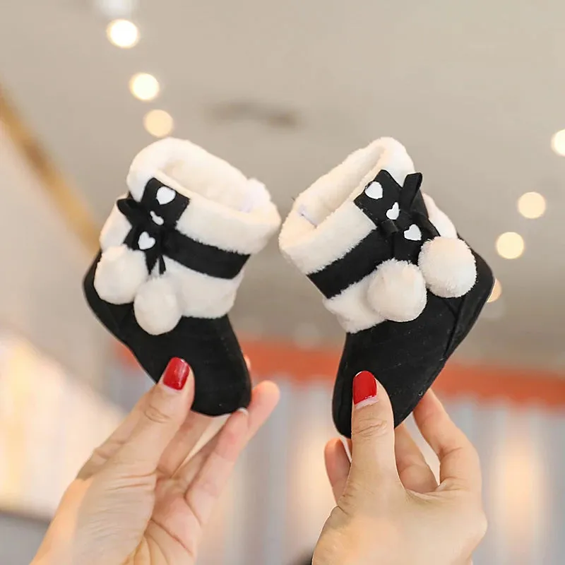 Baby Girl Winter Rubber Non-slip Boots