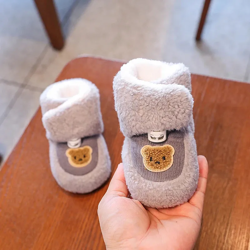 Baby Girl Winter Rubber Non-slip Boots