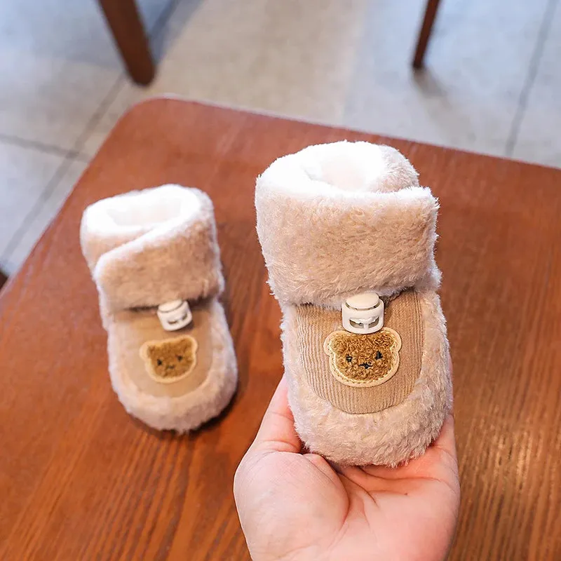 Baby Girl Winter Rubber Non-slip Boots