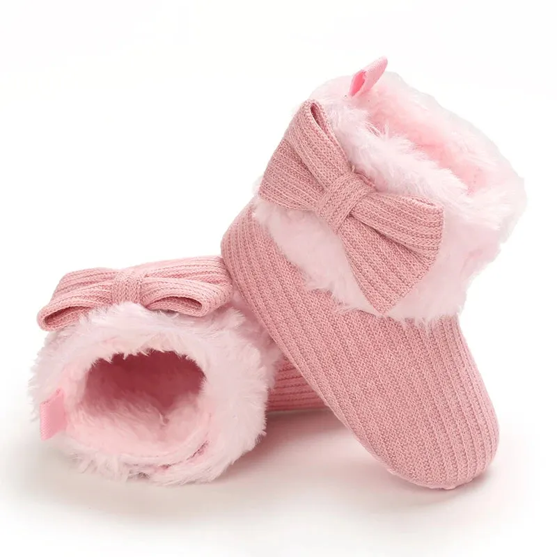 Baby Girl Winter Rubber Non-slip Boots