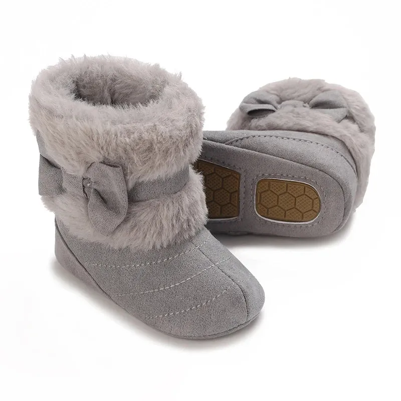 Baby Girl Winter Rubber Non-slip Boots