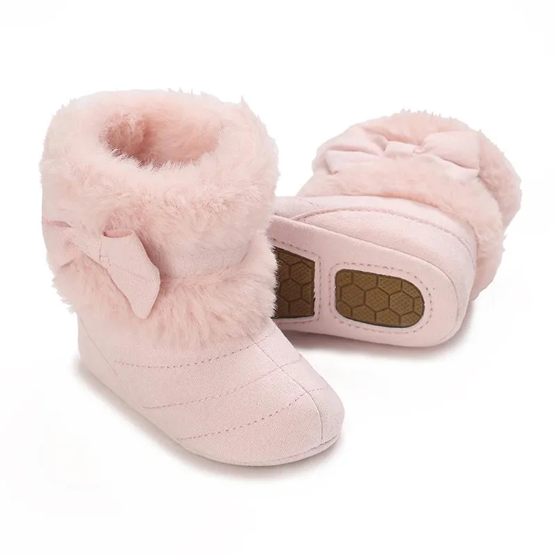 Baby Girl Winter Rubber Non-slip Boots