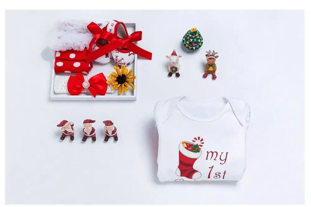 Baby's 1st Christmas 4PCS