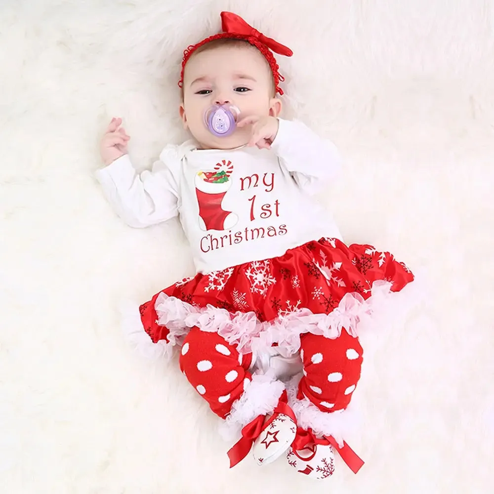Baby's 1st Christmas 4PCS