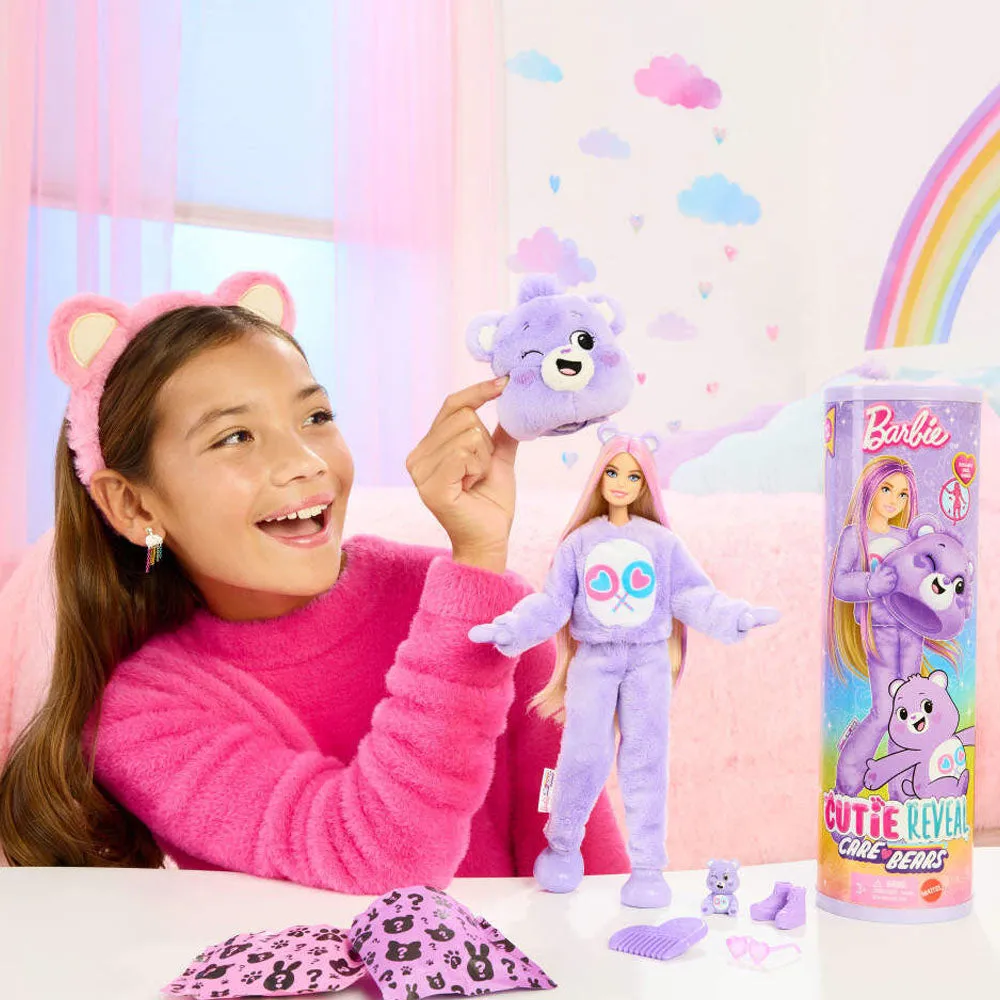 Barbie Cutie Reveal Care Bears 10 Surprises