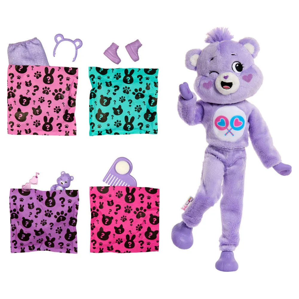 Barbie Cutie Reveal Care Bears 10 Surprises