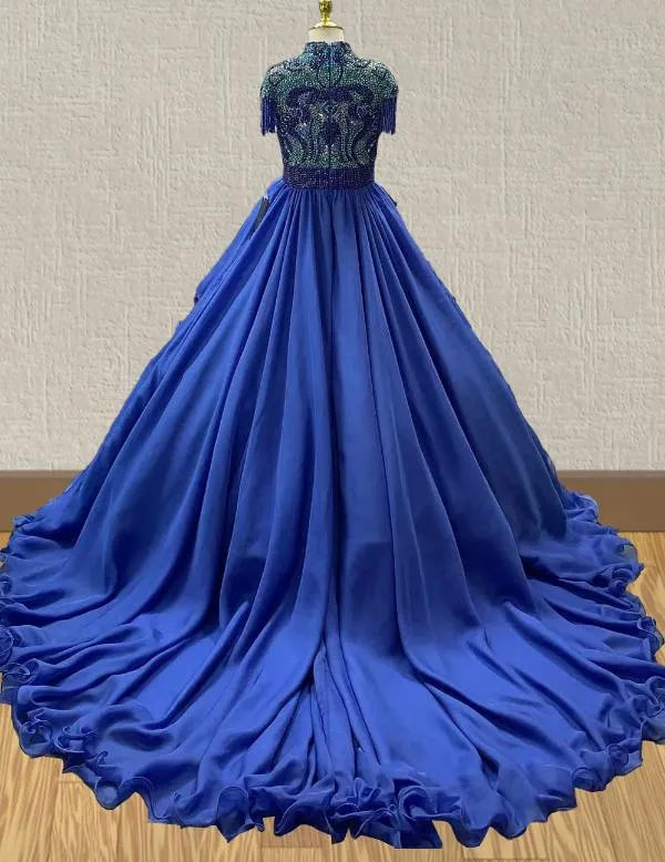 Best Beauty Cap Sleeve Gougeous Youth Formal Dress