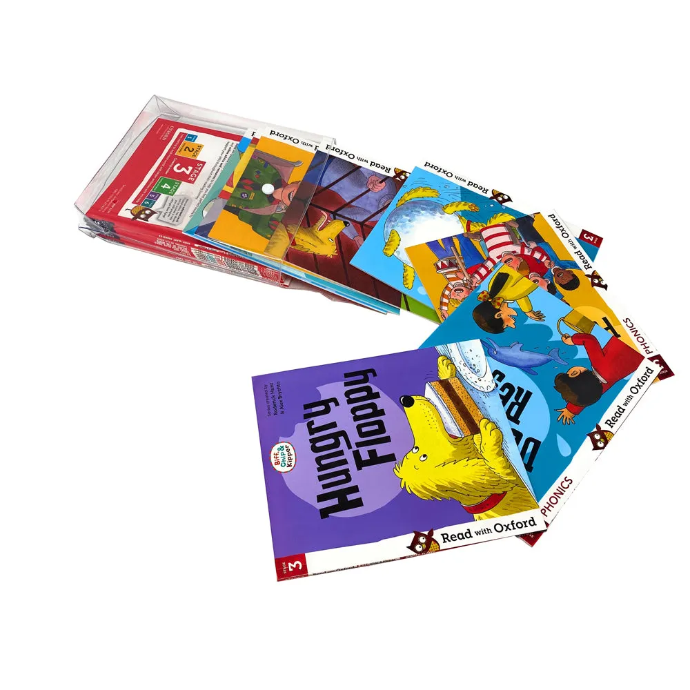 Biff, Chip and Kipper Stage 3 Read with Oxford: 5 : 16 Books Collection Set