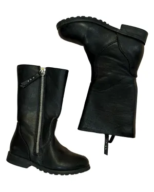 Black boots - toddler size 9