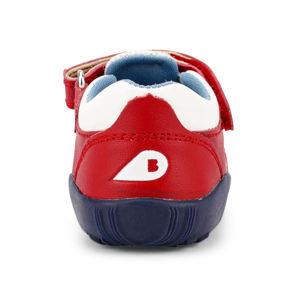 Bobux SU Summit Red   Navy