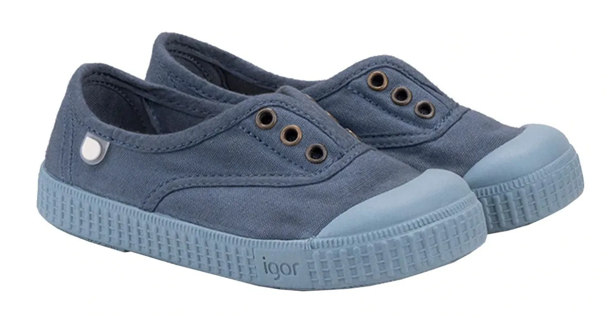 Boy's & Girl's Berri MC Shoes - Azul