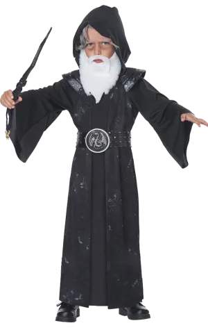 Boys Gothic Wizard Costume