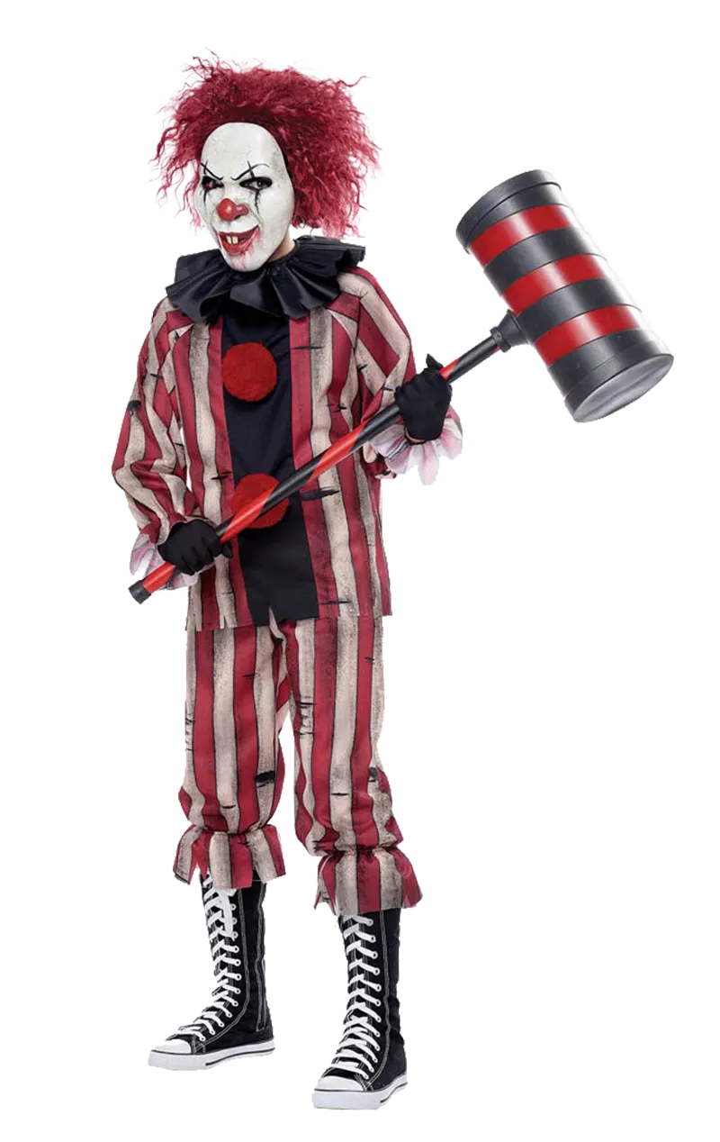 Boys Nightmare Clown Halloween Costume