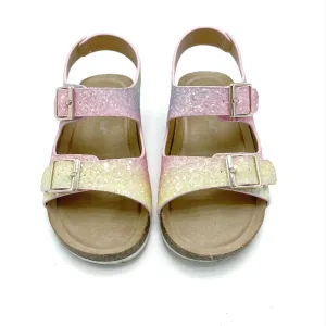 Cat & Jack glitter sandals - 8