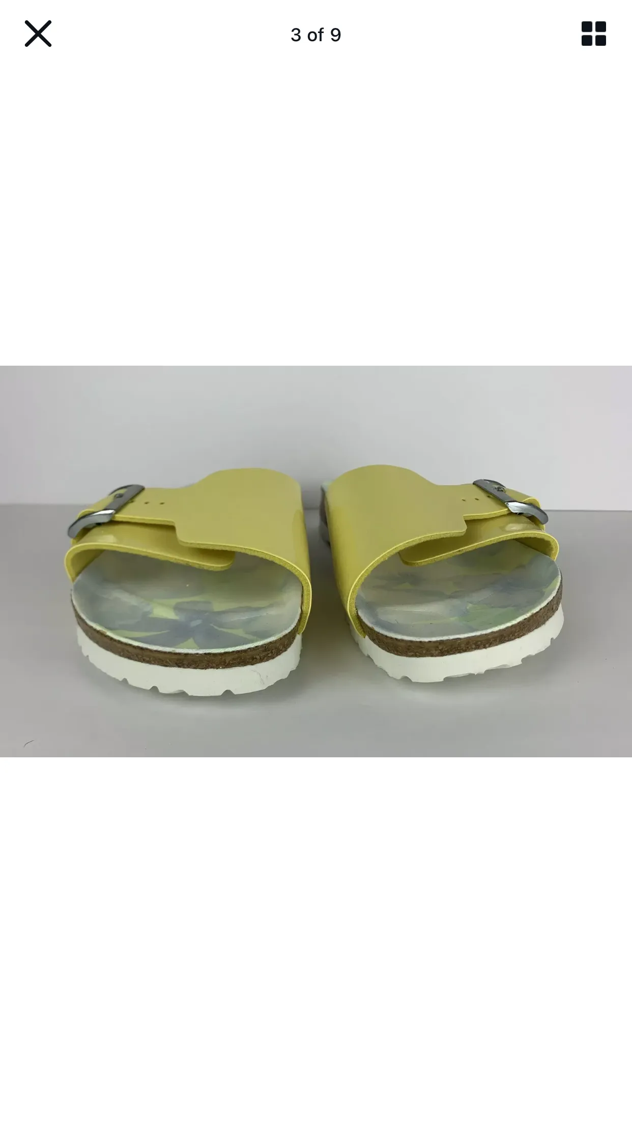 Catalina Birko-Flor Lemon Patent Birkenstock