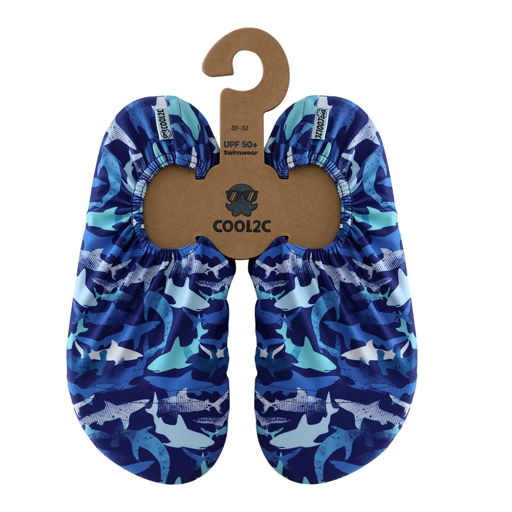 COOL2C Shark Non-Slip Pool Socks